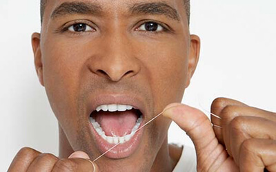 Teeth Flossing
